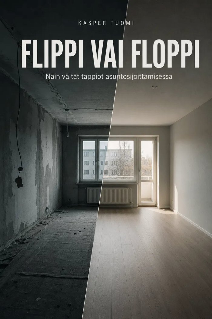 Flippi vai floppi -kirjan kansi