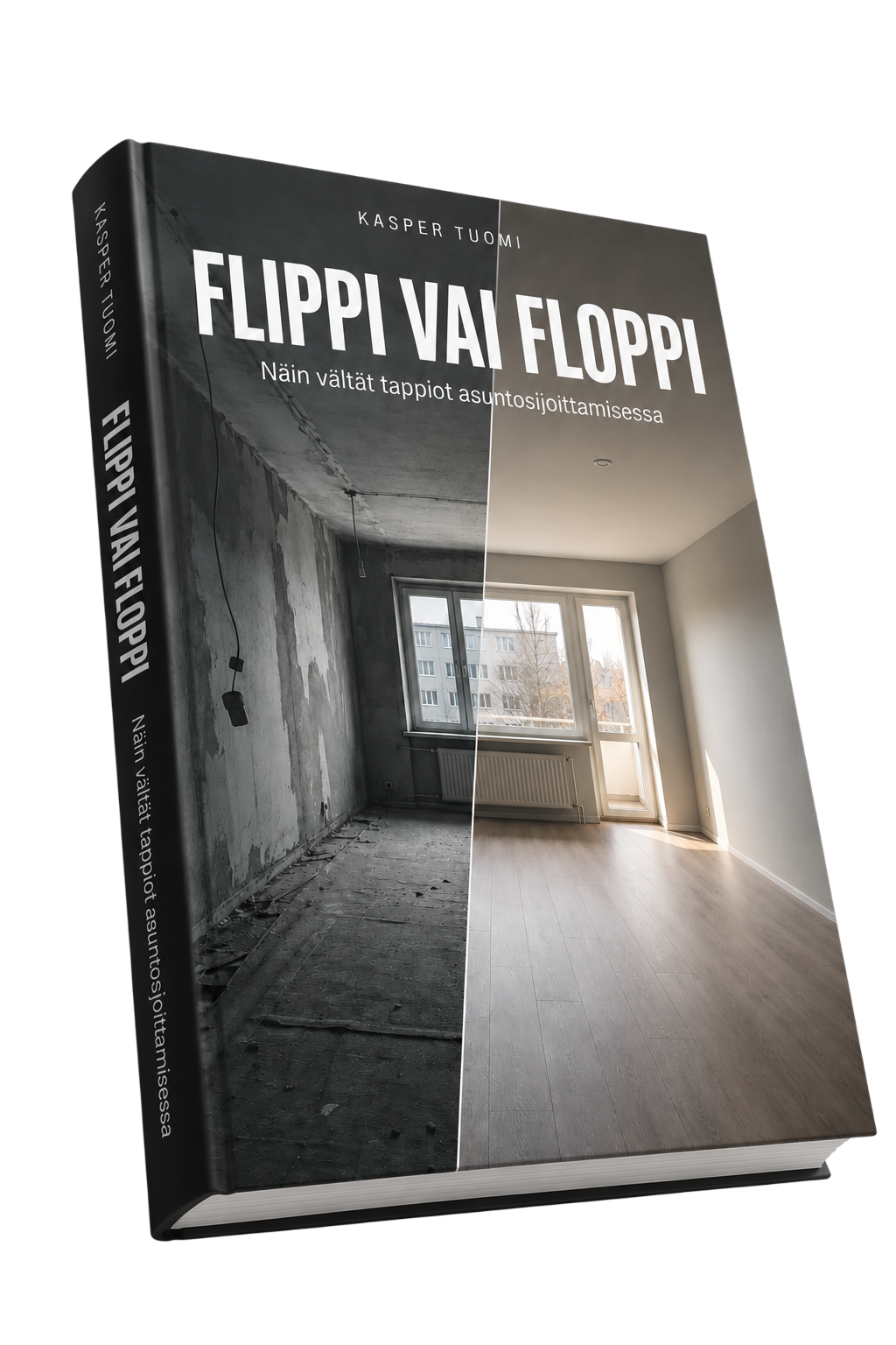 Flippi vai floppi -kirjan kansi